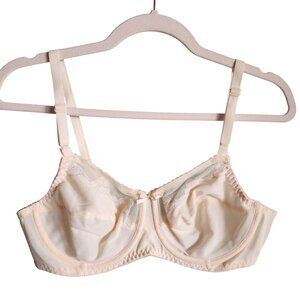 Vintage Bali Bra 38B Cream Yellow Women's Underwire Back Close ILGWU NEW
